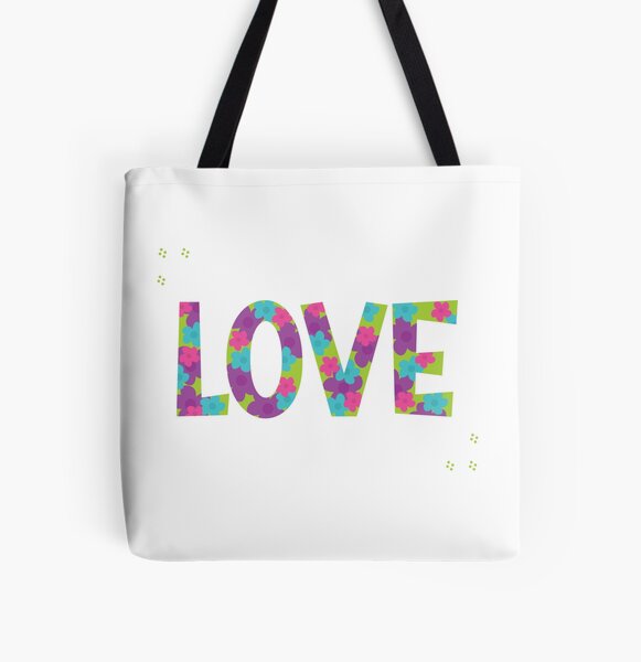 Floral Heart Love Garden Tote Bag by BONB Creative - Pixels