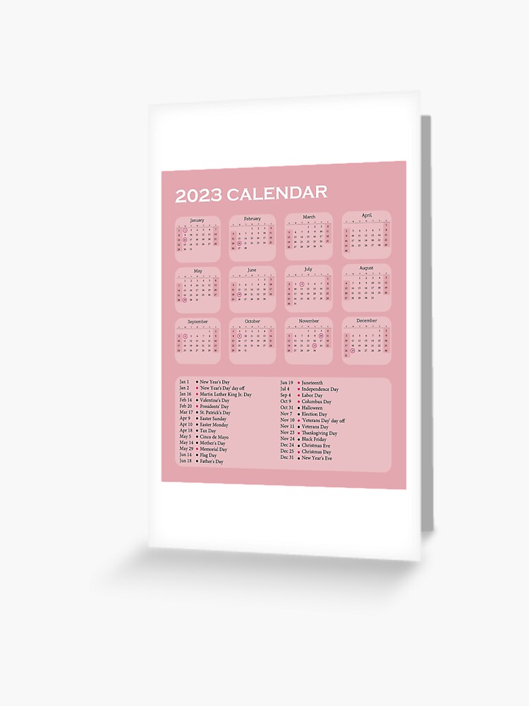 Druckbarer Kalender Dezember 2023 mit Feiertagen