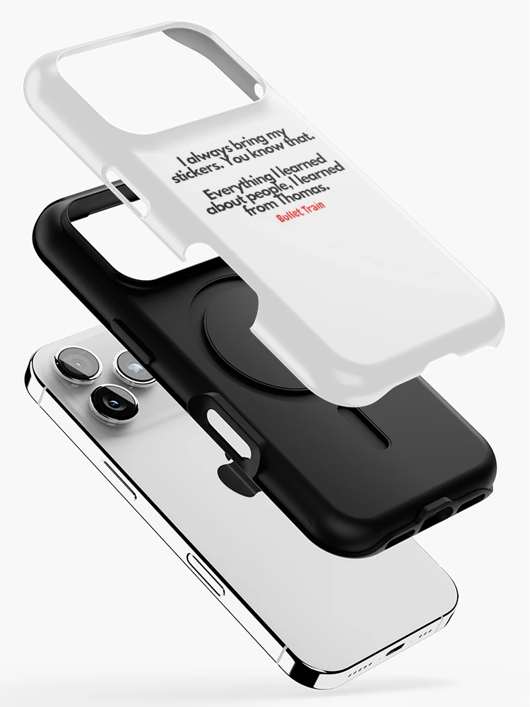 Thumbnail 2 of 4, iPhone Case, Bullet Train quotes designed and sold by Rileyjoel2003.