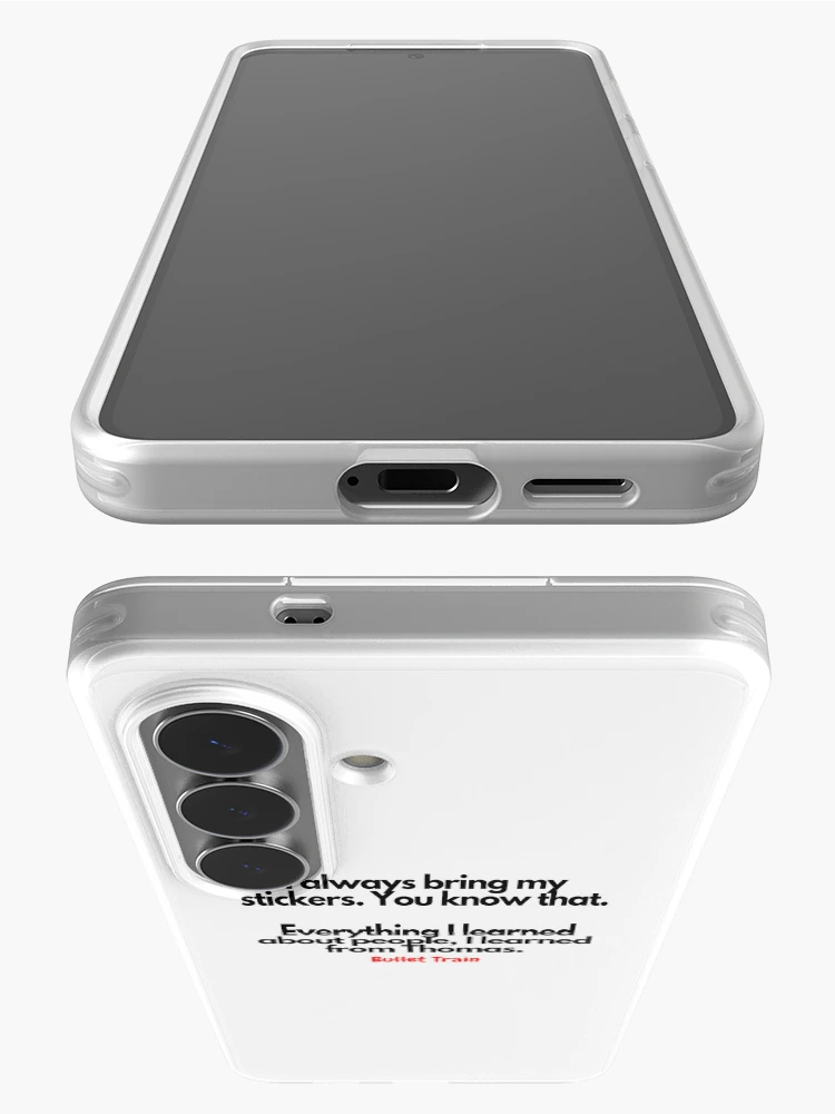 Thumbnail 3 of 4, Samsung Galaxy Phone Case, Bullet Train quotes designed and sold by Rileyjoel2003.