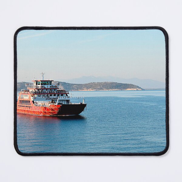 Item preview, A boat near the shore designed and sold by GabrielaMoments.