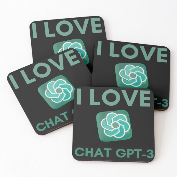 Item preview, I Love ChatGPT-3 designed and sold by Globalize.