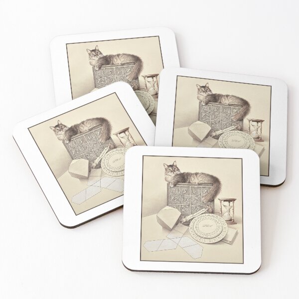 Item preview, Durer's Cat designed and sold by QEDArtsLLC.