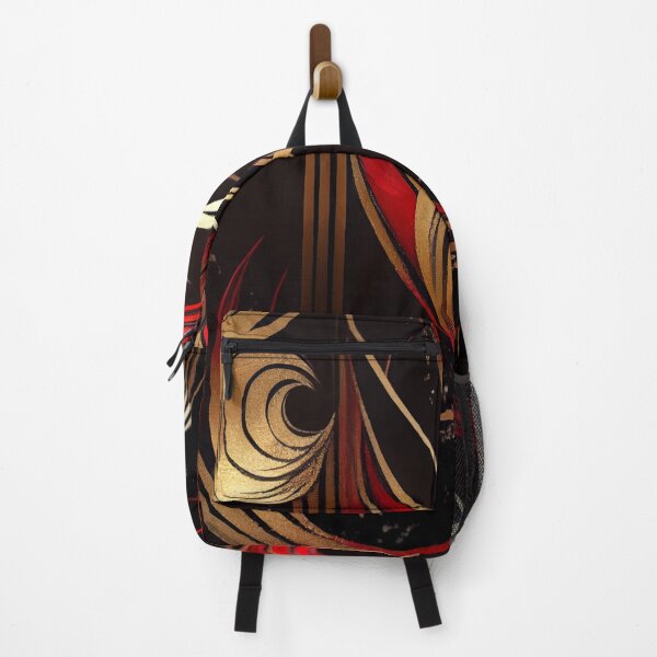 Item preview, Modern Abstract- Red Black Gold designed and sold by Gypsykiss.