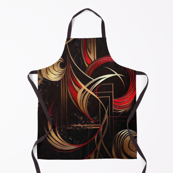 Item preview, Modern Abstract- Red Black Gold designed and sold by Gypsykiss.