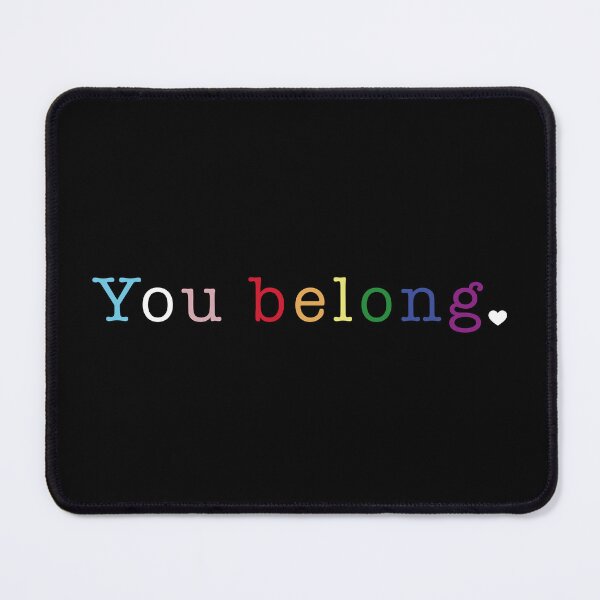 Item preview, You Belong Trans Pride Flag LGBT Transgender Visibility designed and sold by Queer Pride Shop.