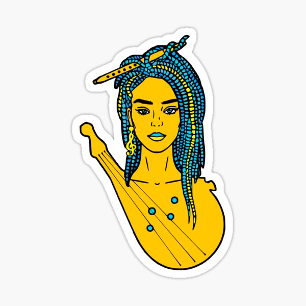 "Bandura" Sticker for Sale by donetska-art | Redbubble