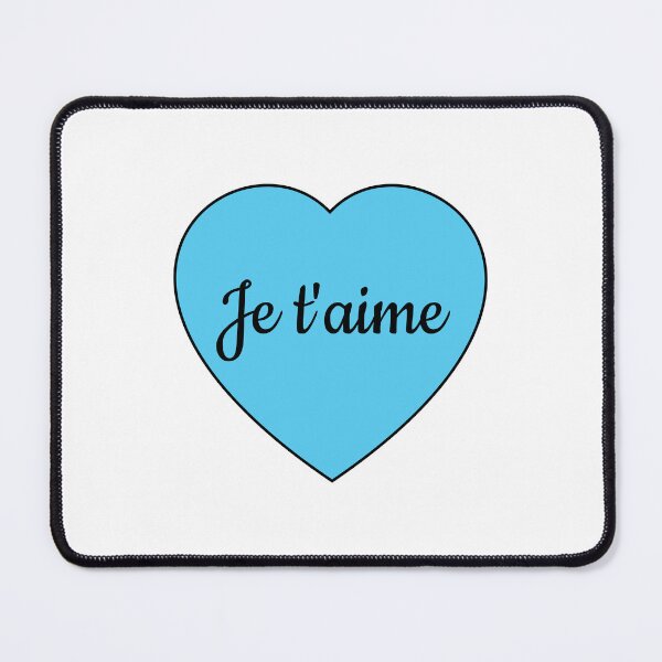 Item preview, Je T'aime - I love you in French - Happy Valentines Day designed and sold by Inspirationmotivation.