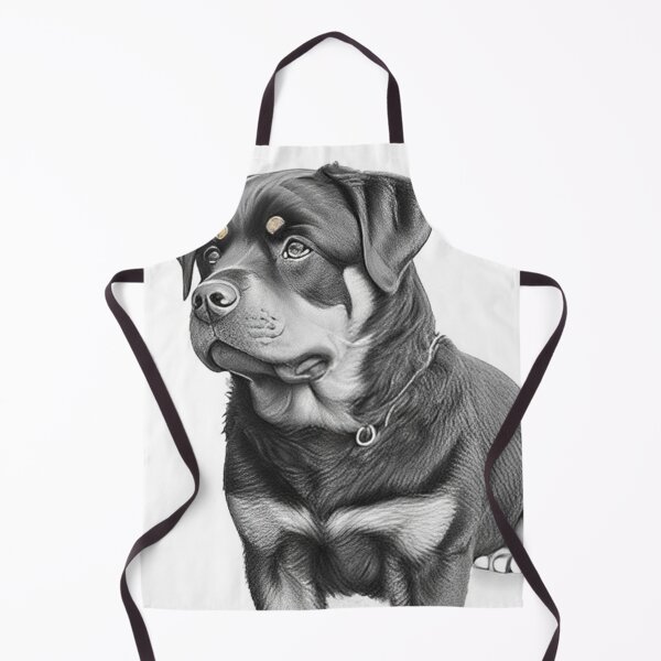 Item preview, Rottweiler pencil drawing designed and sold by Pencil-Art.
