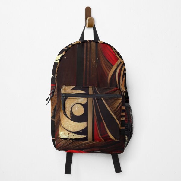 Item preview, Modern Abstract- Red Black Gold #2 designed and sold by Gypsykiss.