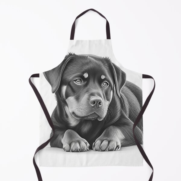 Item preview, Rottweiler pencil drawing designed and sold by Pencil-Art.