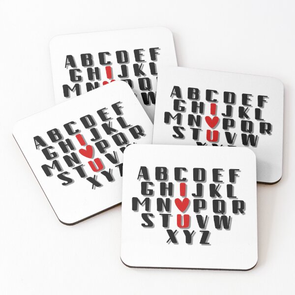 Item preview, Alphabet ABC I Love You designed and sold by PBJArt.