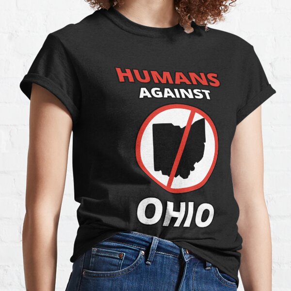  Ohio Street Sign Stickman, Everything is Ohio Meme T-Shirt :  Clothing, Shoes & Jewelry