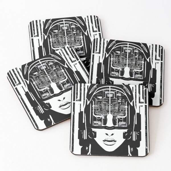 Item preview, Epsilon android portrait designed and sold by Kamiri.