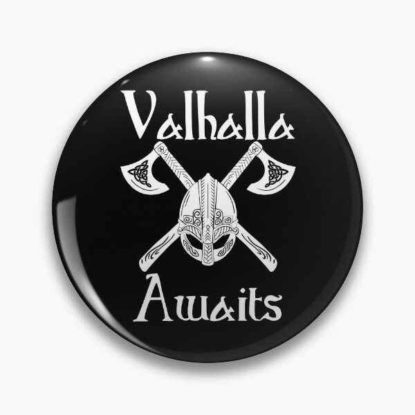 Item preview, Valhalla te espera: casco con hacha designed and sold by Georgy09.