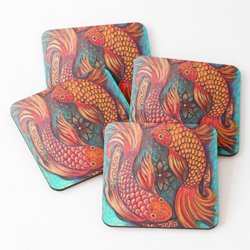 Item preview, Coasters (Set of 4) designed and sold by heartsake.