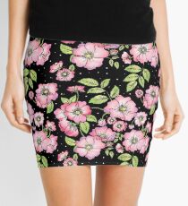 Dog Roses Mini Skirt