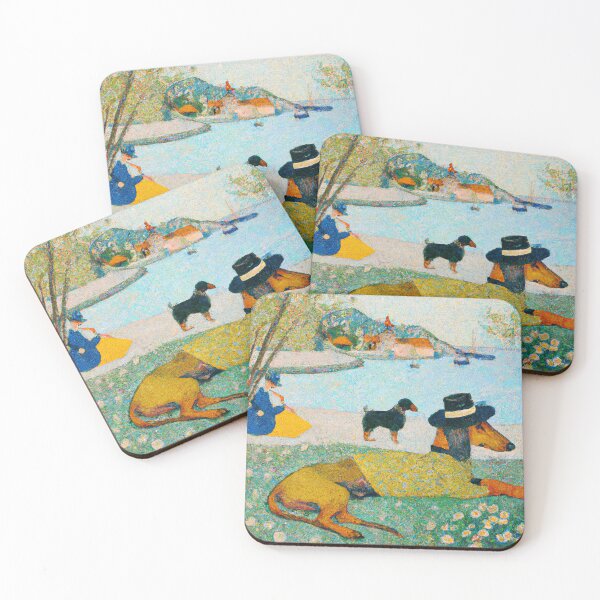 Item preview, Dachshund Famous Painting #7 designed and sold by DachshundClub.