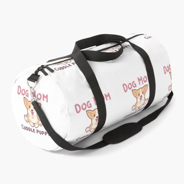 Item preview, Dog Mom Cuddling Puppy designed and sold by erion-store.
