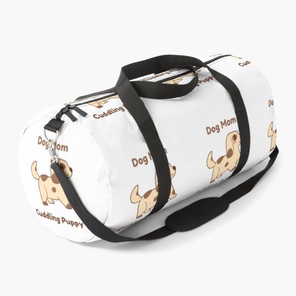Item preview, Dog Mom Cuddling Puppy designed and sold by erion-store.