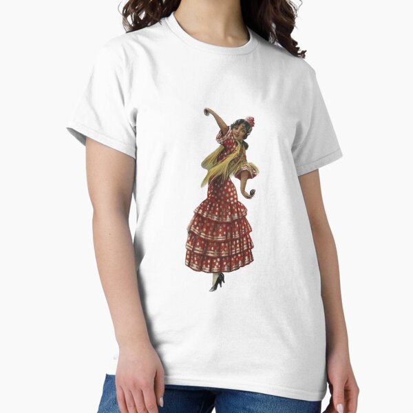 Vista previa del artículo con la obra «Flamenco Spain andalusia andalucia Spanish europe flamenca», diseñado y vendido por Tropical Blood.