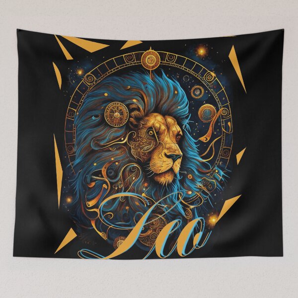 Item preview, LEO zodiac sign - Illustration designed and sold by Arger Studio.