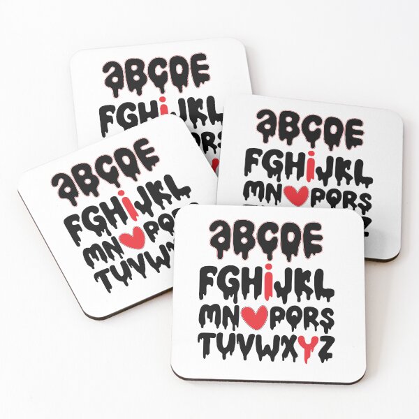 Item preview, Alphabet ABC I Love You designed and sold by PBJArt.