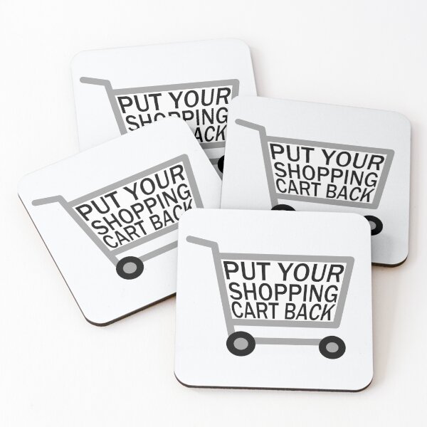 Item preview, Put Your Shopping Cart Back designed and sold by Anny's Art.
