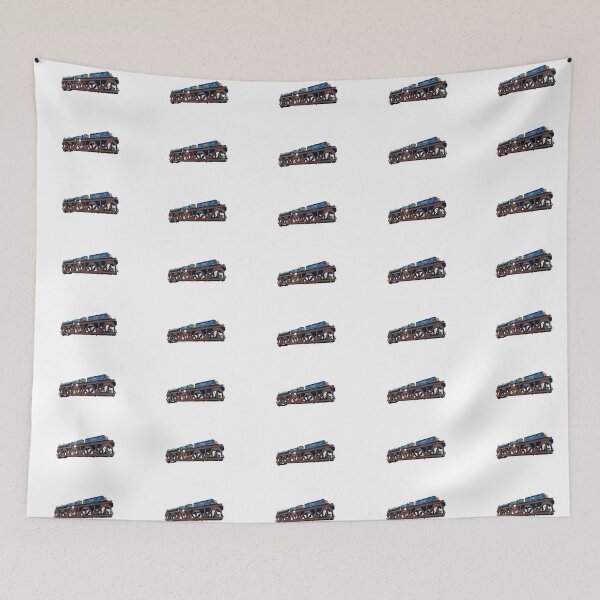 Item preview, CSX #6542 & #1234 on a bridge (white) designed and sold by train-shop.