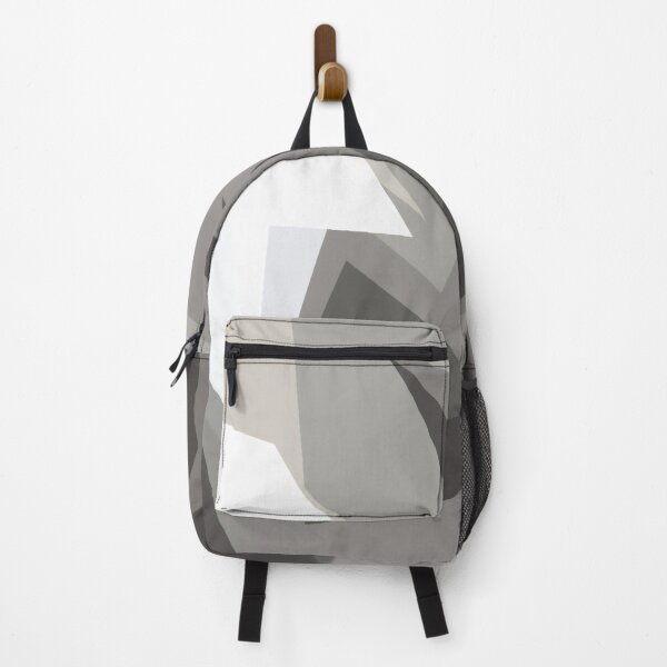 Item preview, Geometric Abstract in White and Almond designed and sold by Righan Wallace.