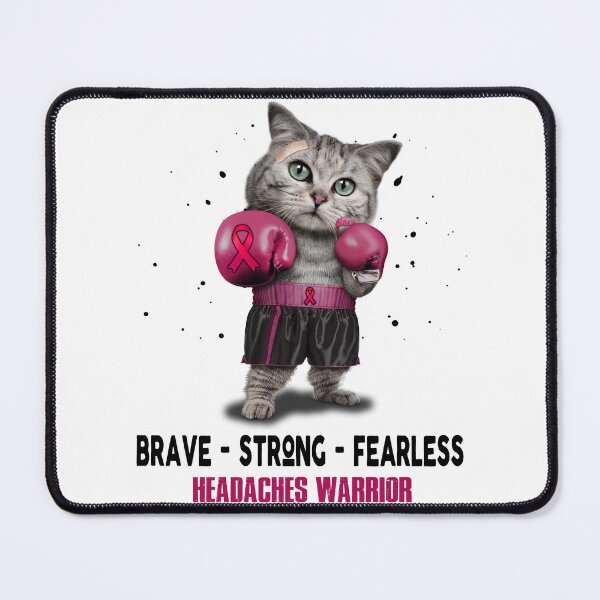 Item preview, Headaches Warrior - BRAVE STRONG FEARLESS designed and sold by Berriosly.
