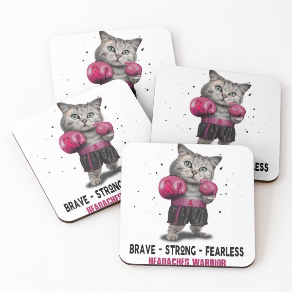 Item preview, Headaches Warrior - BRAVE STRONG FEARLESS designed and sold by Berriosly.