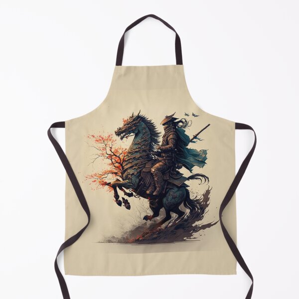Item preview, samurai riding dragon designed and sold by sammgdesign.