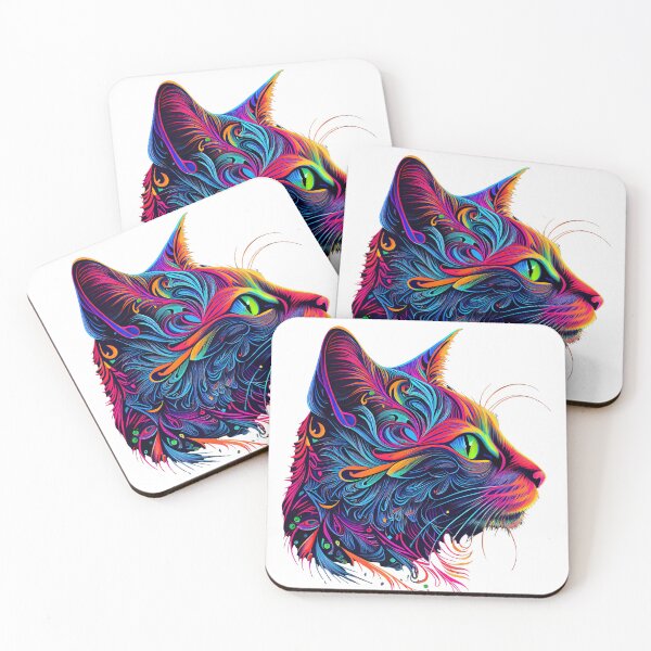 Item preview, Trippy Cat designed and sold by WilderMinds.