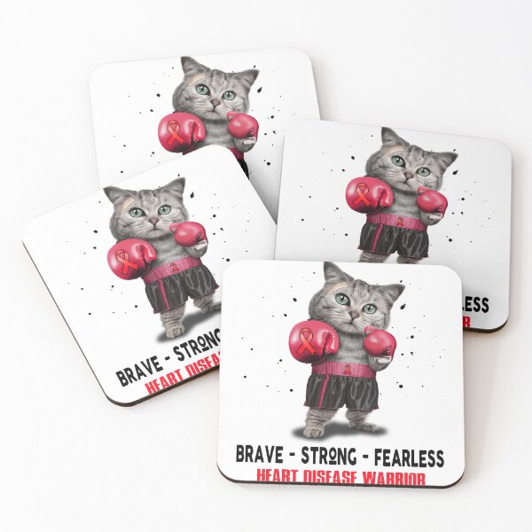 Item preview, Heart Disease Warrior - BRAVE STRONG FEARLESS designed and sold by Berriosly.