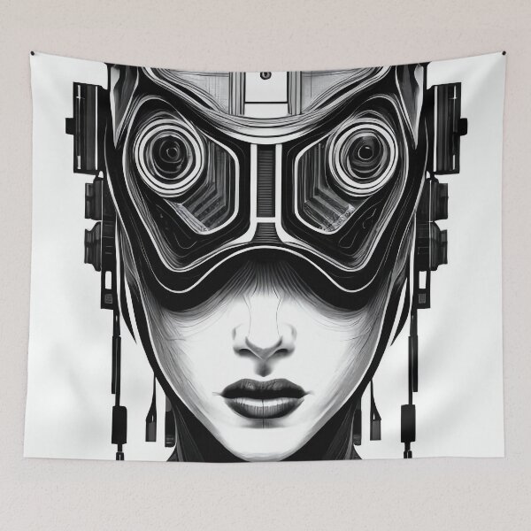 Item preview, Zeta android portrait designed and sold by Kamiri.