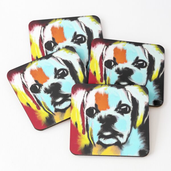 Item preview, Dog Head Graphic Portrait designed and sold by itzbart.