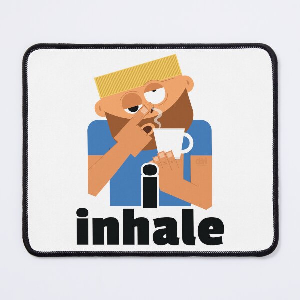 Item preview, I inhale Coffee Meme Coffee Druggie Biggest Fan Hooked In Rehab Going To Withdraw designed and sold by doseofwin.