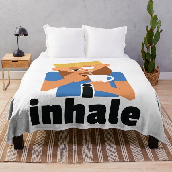 Item preview, I inhale Coffee Meme Coffee Druggie Biggest Fan Hooked In Rehab Going To Withdraw designed and sold by doseofwin.