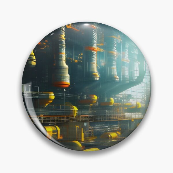 Item preview, Dystopian Factory - Derelict - Abandoned - Future Energy Plant designed and sold by DanTheManDan.
