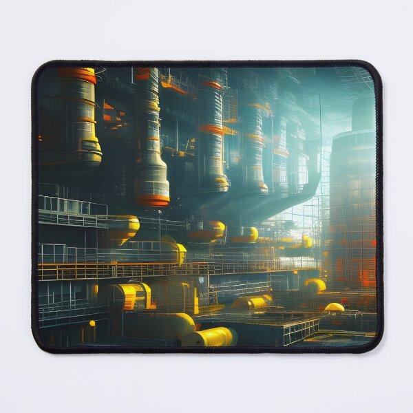 Item preview, Dystopian Factory - Derelict - Abandoned - Future Energy Plant designed and sold by DanTheManDan.