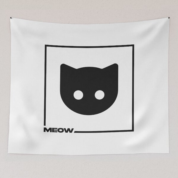 Item preview, Meow - White version designed and sold by aguyfromspain.