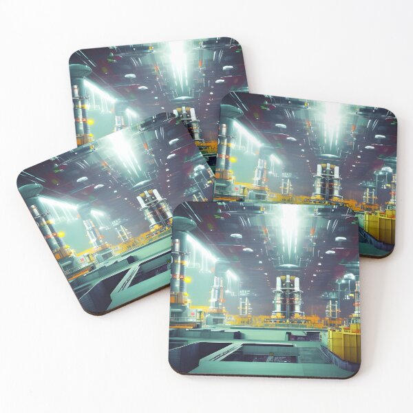 Item preview, Dystopian Factory - Derelict - Abandoned - Future Energy Plant designed and sold by DanTheManDan.