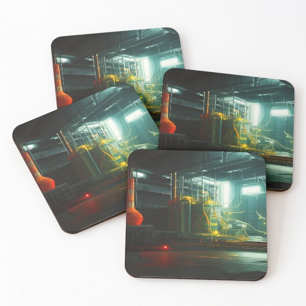 Item preview, Dystopian Factory - Derelict - Abandoned - Future Energy Plant designed and sold by DanTheManDan.