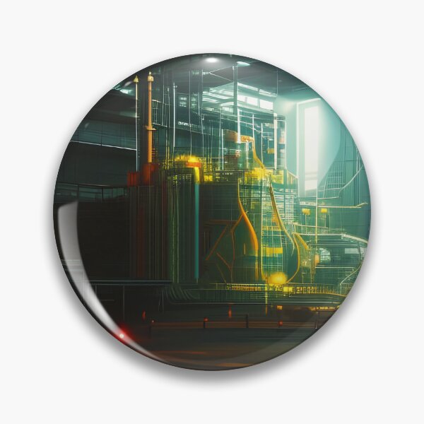 Item preview, Dystopian Factory - Derelict - Abandoned - Future Energy Plant designed and sold by DanTheManDan.