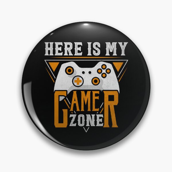 Item preview, Here Is My Gamer Zone  designed and sold by SamuraiGaming.