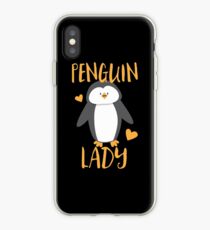 Penguin Lady iPhone Case