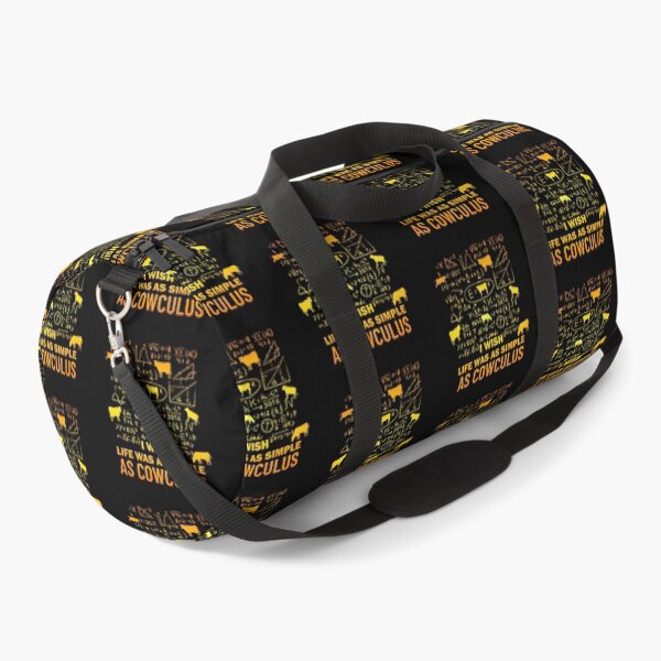 Item preview, Yellow version of I wish life was as simple as calculus Cow pun designed and sold by FarmsteadAcers.
