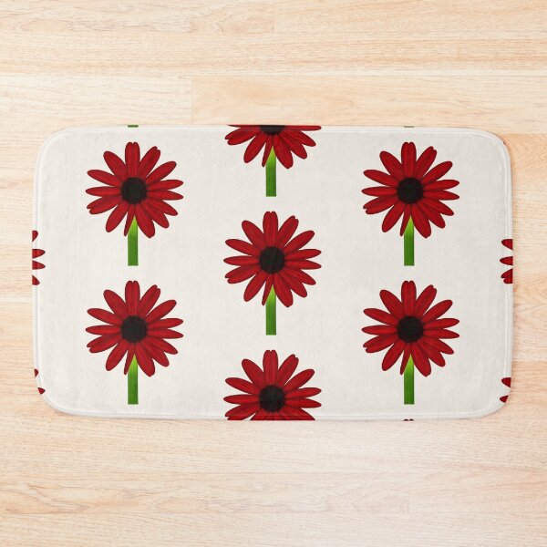 Item preview, Red daisy flower designed and sold by gramizzia.