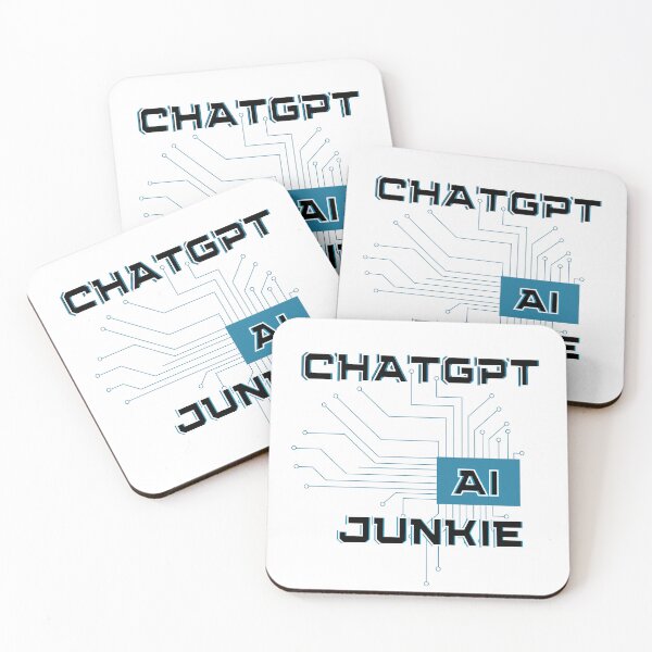Item preview, CHATGPT AI JUNKIE designed and sold by DesignbyOkoto.